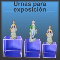 Urnas para exposición